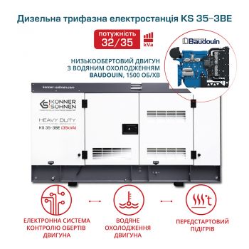 Дизельная электростанция KS 35-3BE